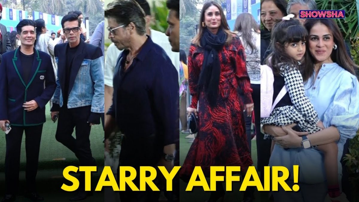 SRK, Kareena-Saif, Karan Johar Attend The Annual Function At Dhirubhai Ambani International School SRK, Kareena-Saif, Karan Johar Attend The Annual Function At Dhirubhai Ambani International School