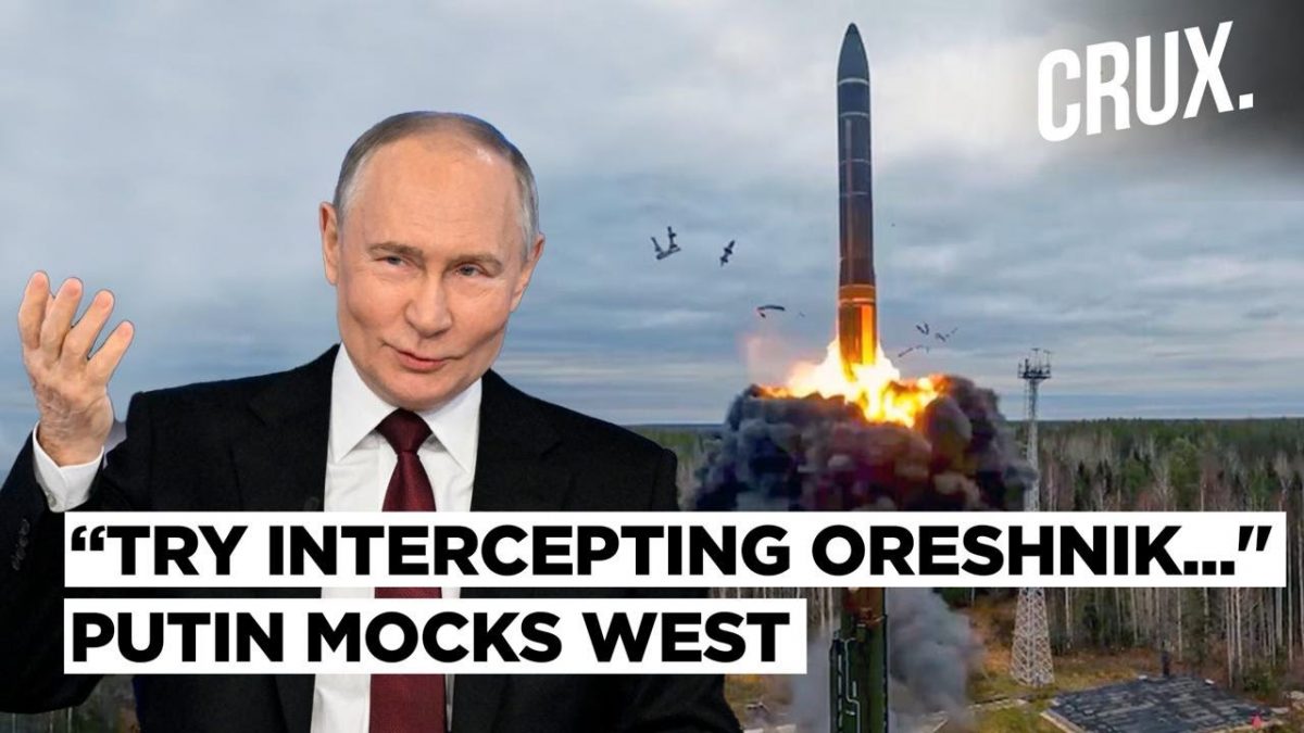 “THAAD Is Poor Man’s S-400” Putin Dares US To Intercept Hypersonic Oreshnik In Ukraine Missile Duel – News18