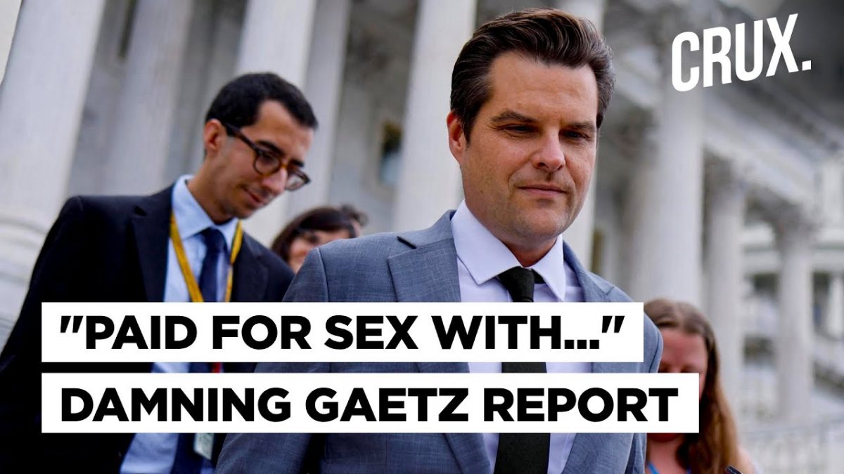 ‘,000, Cocaine, Underage Girl’ What’s In House Ethics Committee Report On Matt Gaetz? | US News – News18