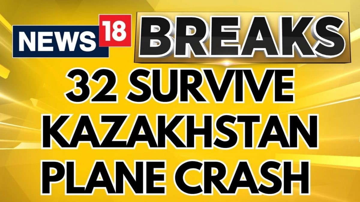 Kazakhstan Plane Crash | 32 People Survive After Passenger Plane Crashes Near Kazakhstan’s Aktau – News18