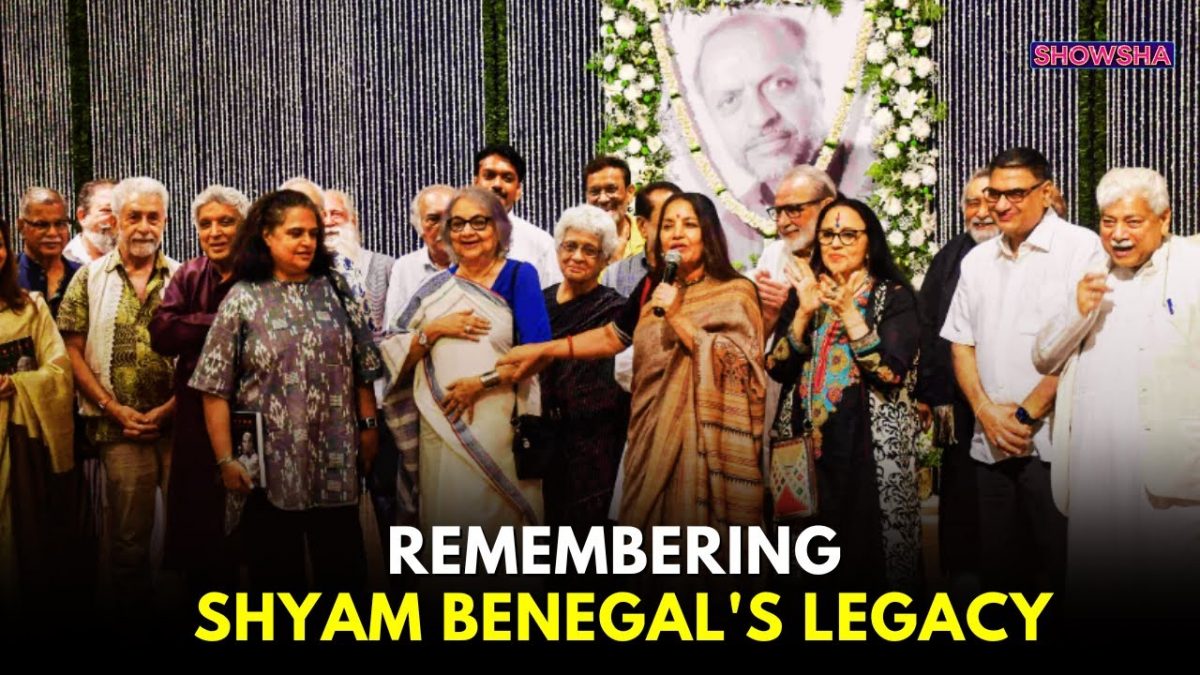 Naseeruddin Shah & Shabana Azmi Honour Shyam Benegal With Heartfelt Memories At His Memorial