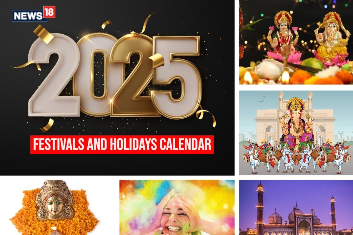 Festivals And Bank Holidays Calendar 2025: Complete List Of Indian Festivals And Public Holidays