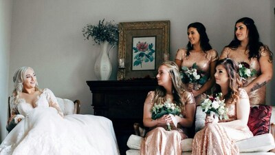 bridesmaid dresses christian wedding Christina Wu Bridesmaid Dress 22156 main image 0