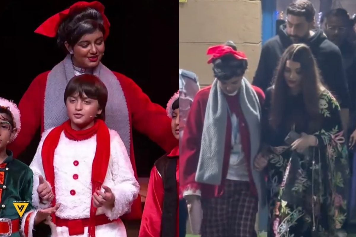 Aishwarya Rai, Abhishek Bachchan Seen Together Cheering For Aaradhya Amid Divorce Rumours | Watch