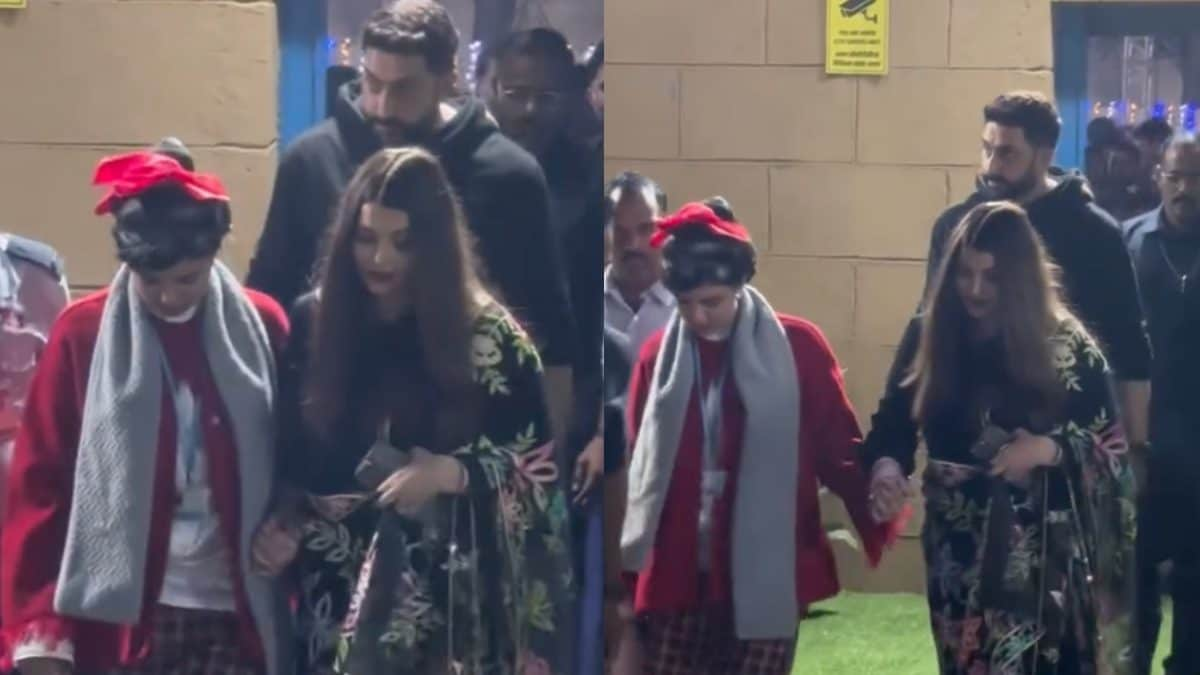 Aishwarya Rai Holds Aaradhya's Hand, Leaves With Abhishek After School  Annual Day Amid Divorce Rumours - News18