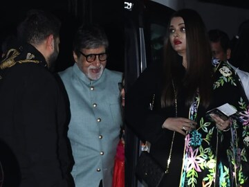 Aishwarya Rai Joins Abhishek And Amitabh Bachchan Amid Relationship Rumors  At Annual School Event; Watch - News18