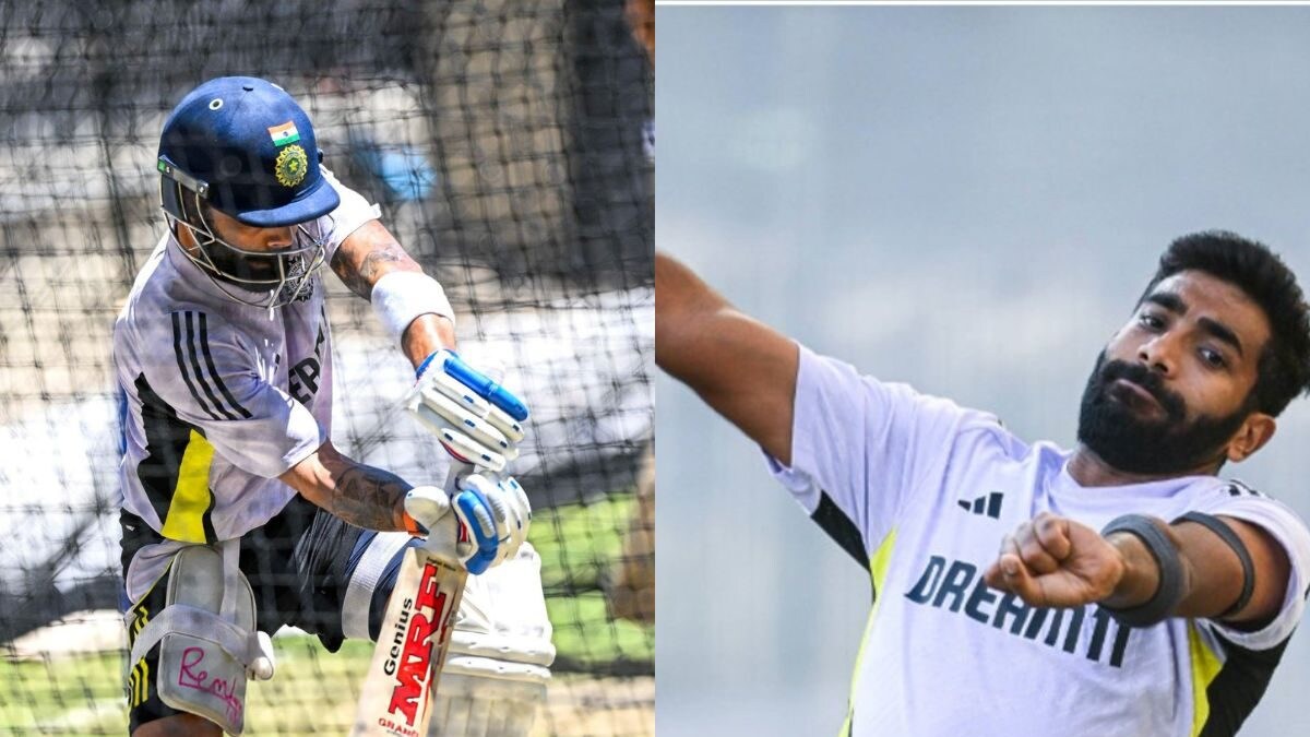 Kohli and Bumrah's intense practice before Adelaide Test