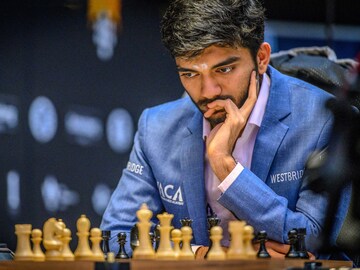 D Gukesh. (PTI Photo)