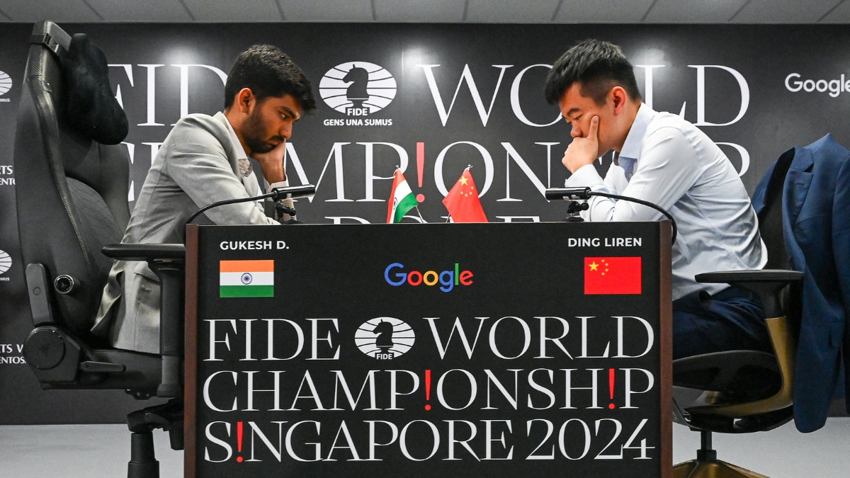 D Gukesh Vs Ding Liren Highlights, World Chess Championship 2024 Game 11: Challenger Takes Lead – News18 D Gukesh Vs Ding Liren Highlights, World Chess Championship 2024 Game 11: Challenger Takes Lead – News18