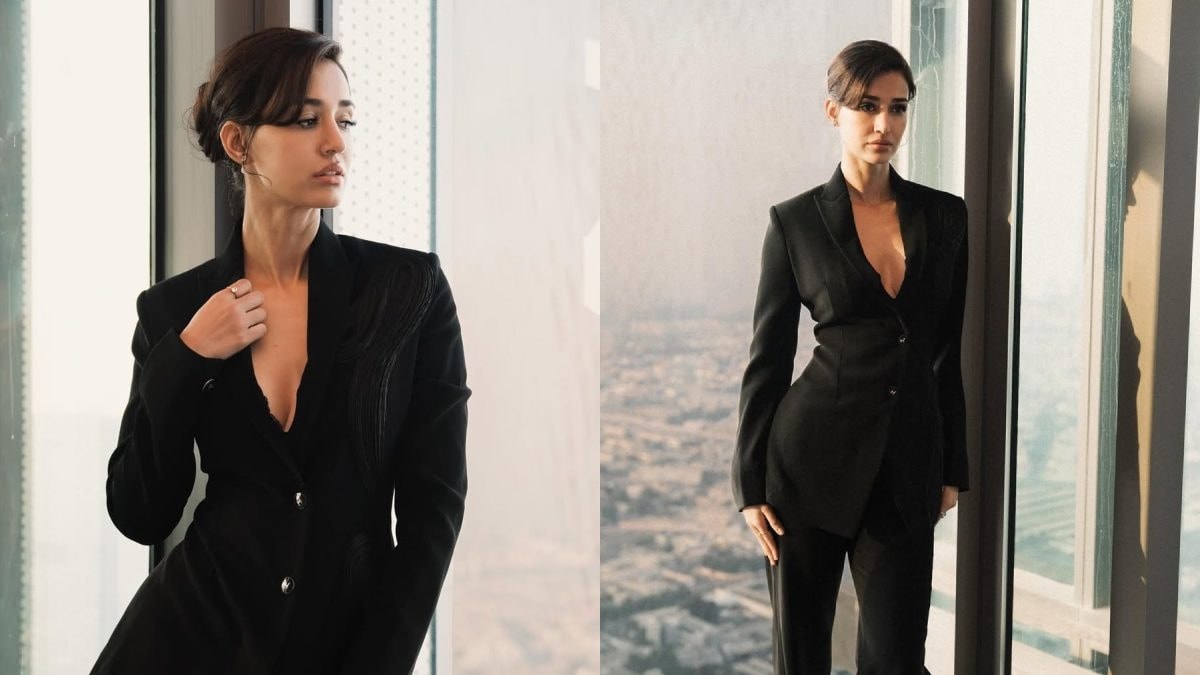 Disha Patani Turns Up The Heat In An Extra-Plunging Black Pantsuit; Hot Pics Go Viral – News18 Disha Patani Turns Up The Heat In An Extra-Plunging Black Pantsuit; Hot Pics Go Viral – News18