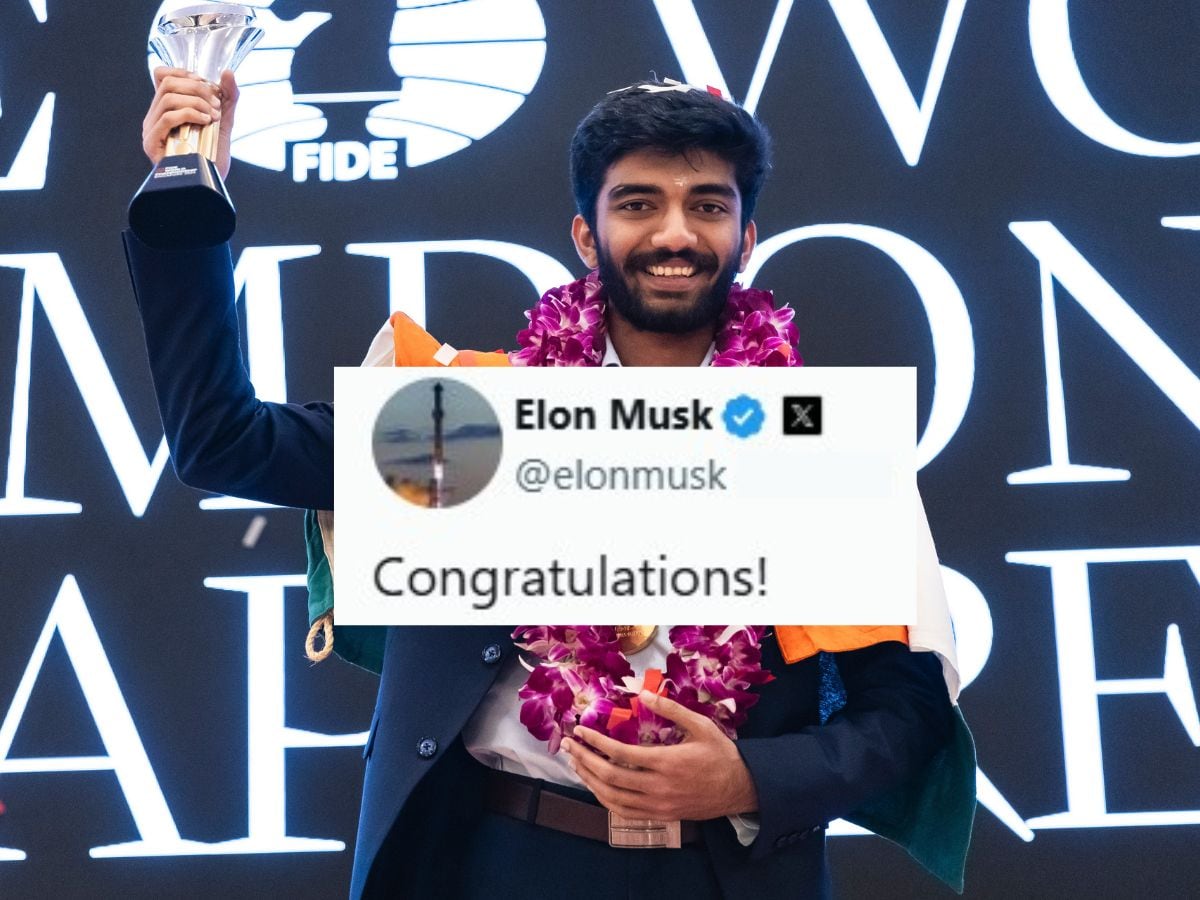 Elon Musk Congrtualtes D Gukesh After Indian Becomes Youngest Classical Chess World Champion – News18