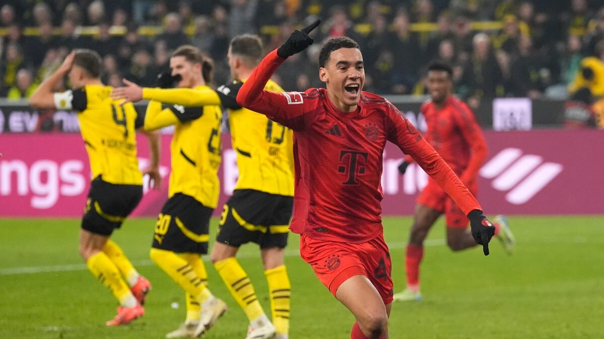 Jamal Musiala Header Helps Bayern Munich Salvage 1-1 Draw Against Borussia Dortmund – News18