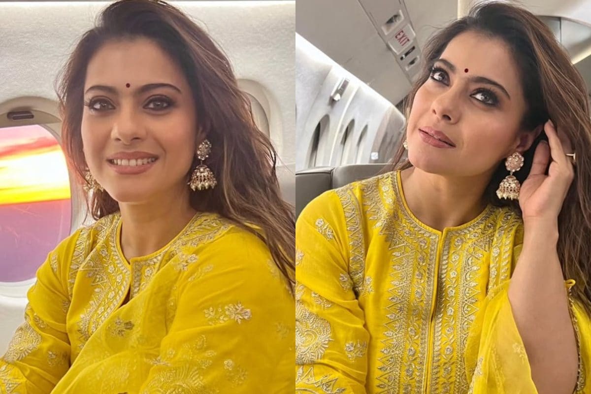 Kajol Drops New Photos In Yellow Ethnic Wear, Says ‘Twinning With Sunset’; Fans React