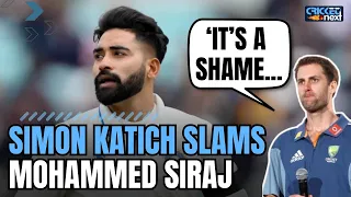 Simon Katich Criticises Mohammed Siraj: ‘It’s a Shame That He Had a Brain Fade’