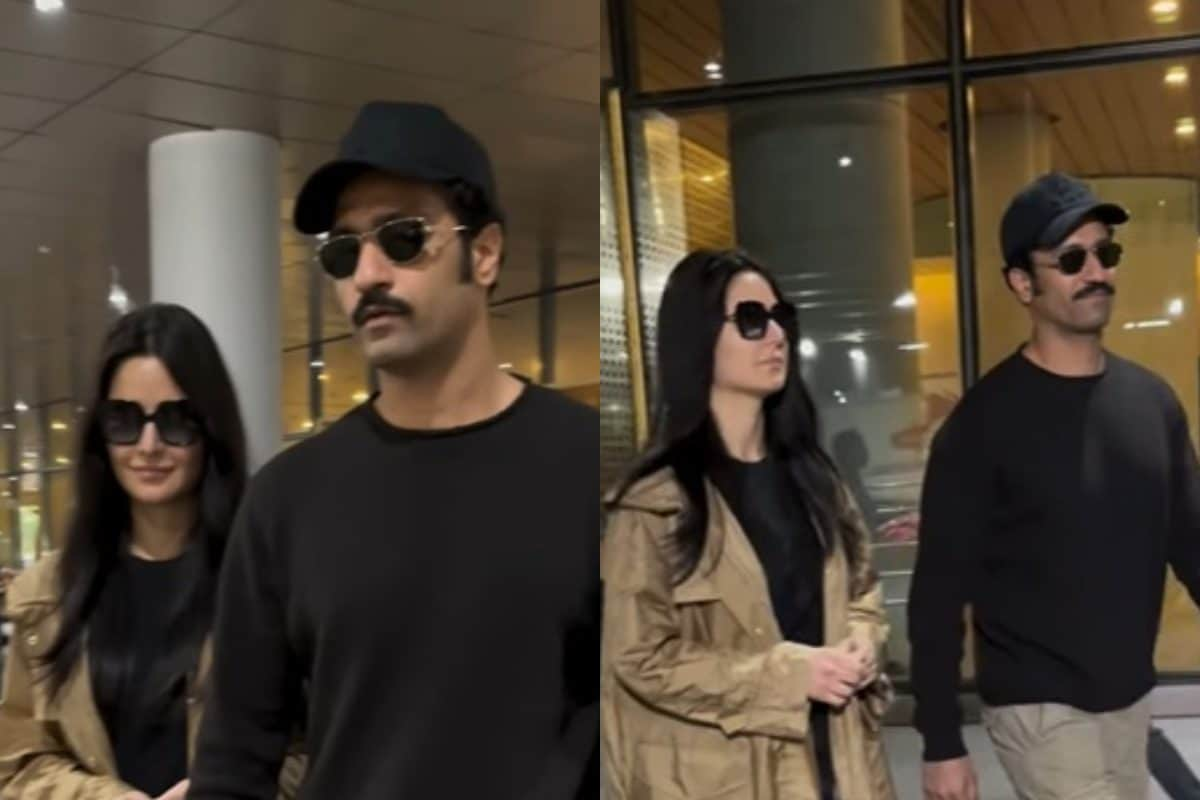 Katrina Kaif, Vicky Kaushal Greet Paps With A Smile After Celebrating Third  Anniversary | Watch - News18