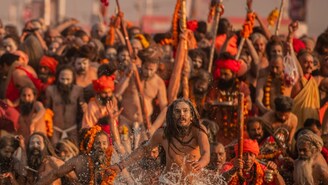 Maha Kumbh Mela will begin on January 13, 2025, with the Paush Purnima Snan and end on February 26 with the celebration of Maha Shivratri. (Image: Shutterstock)
