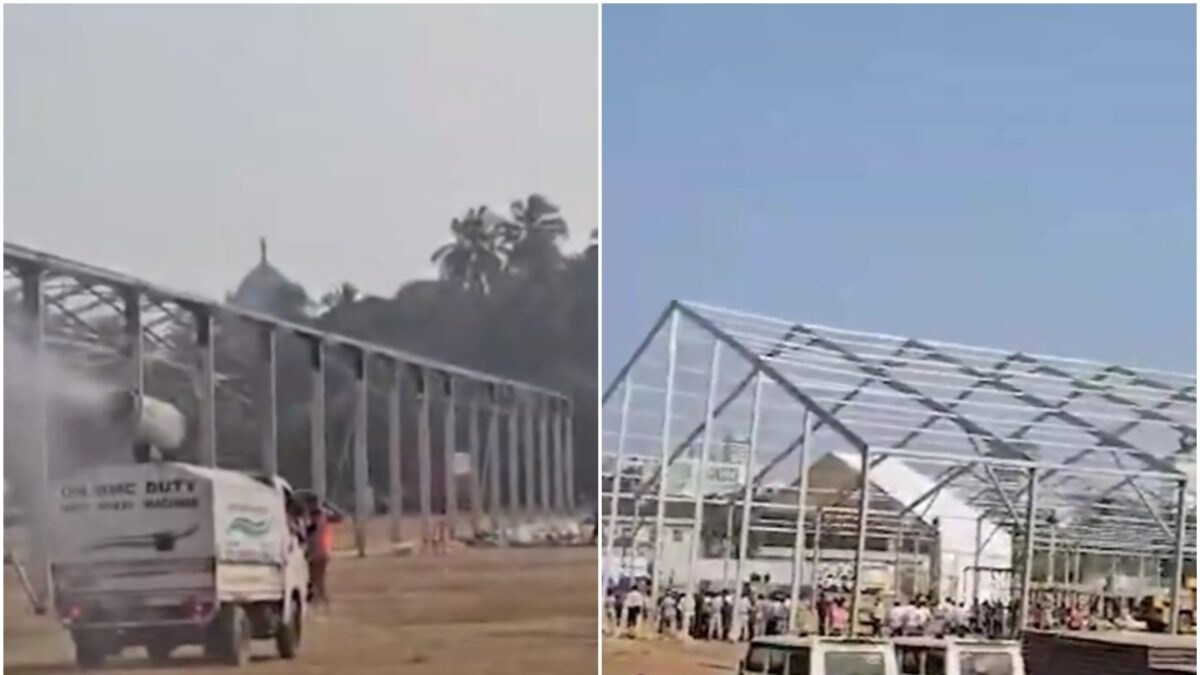 Over 2,500 Cops, Drones: Massive Security At Mumbai's Azad Maidan For  Maharashtra CM's Oath - News18
