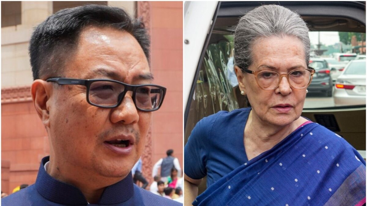 ‘Govt Ready For Discussion’: Kiren Rjiju Terms Link Between Sonia Gandhi, George Soros ‘Serious’