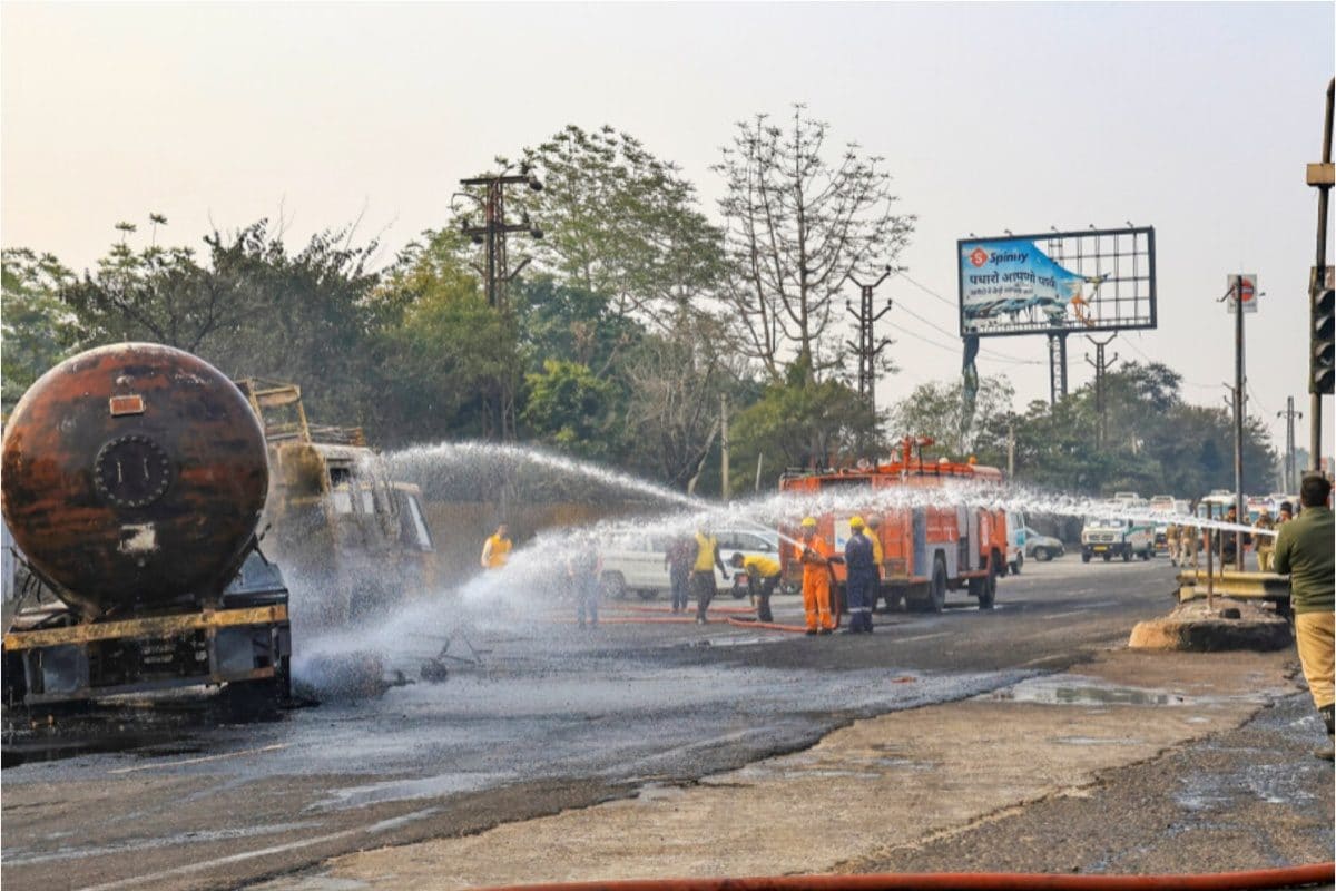 'Multiple Blasts, Fire All Around': Eyewitnesses Recount Jaipur Gas Tanker Crash Horror