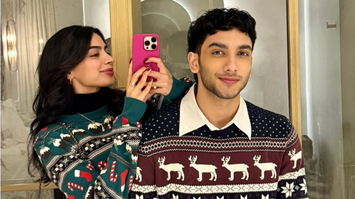 Khushi Kapoor and Vedang Raina Doubled The Festive Spirit In Cute And Cozy Matching Sweaters – News18