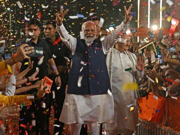 PM Modi's resilience in the face of adversity has only strengthened his hold over Indian politics. (AFP)