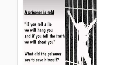 Prison Officer Riddles This Prisoner Riddle Will Test Your Brain, And The Answer Is Pure ...