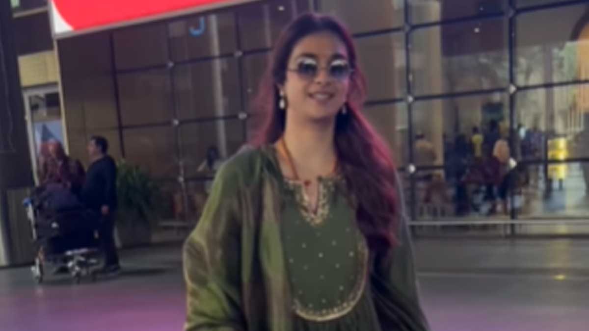Keerthy Suresh In Green Anarkali Suit Is An Inspiration For Every Newlywed Keerthy Suresh In Green Anarkali Suit Is An Inspiration For Every Newlywed