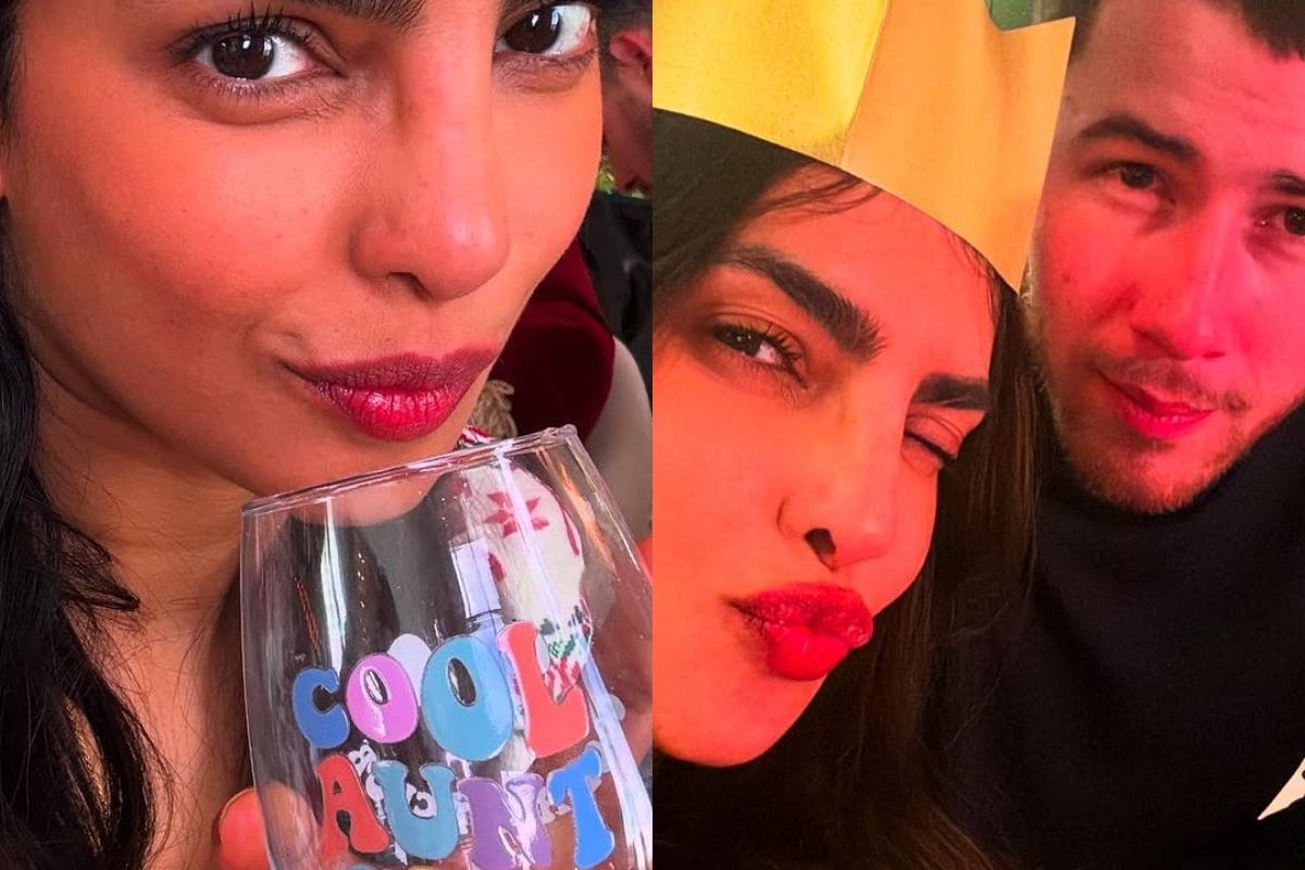 Priyanka Chopra Joins 'Cool Aunt Club', Nick Jonas Plays With Malti In Christmas Photos