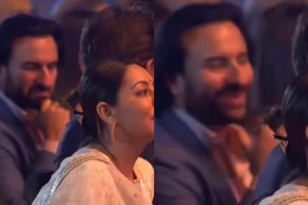 Saif Ali Khan Winks At Shah Rukh Khan During Playful Banter At Taimur, AbRam's School Annual Day | Watch