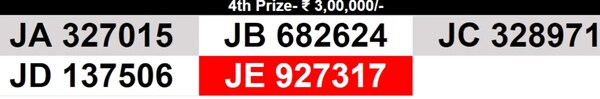 Kerala Lottery Results: Full List of winning Numbers For Pooja Bumper BR-100 | PHOTOS
