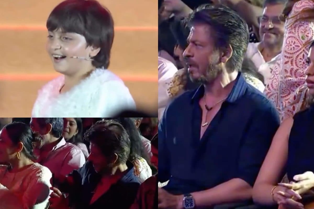 Shah Rukh Khan Records AbRam's Performance, Dances With Kids At Ambani School Annual Day | Watch