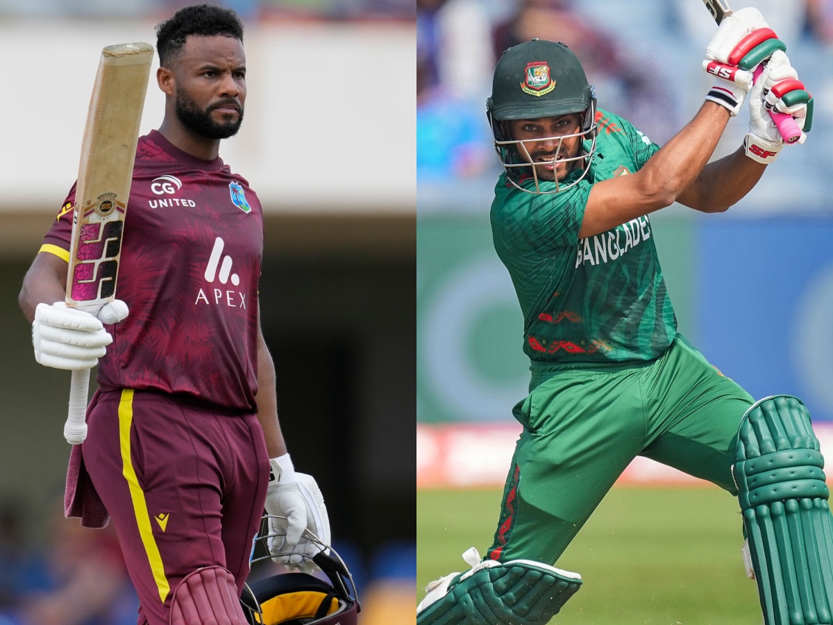 West Indies Vs Bangladesh 1st ODI Live Streaming When And Where To Watch WI vs BAN Coverage On TV And Online News18