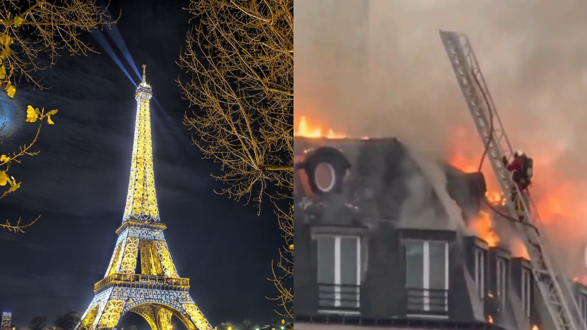 Fire Breaks Out At Eiffel Tower, 1,200 Visitors Evacuated: Report