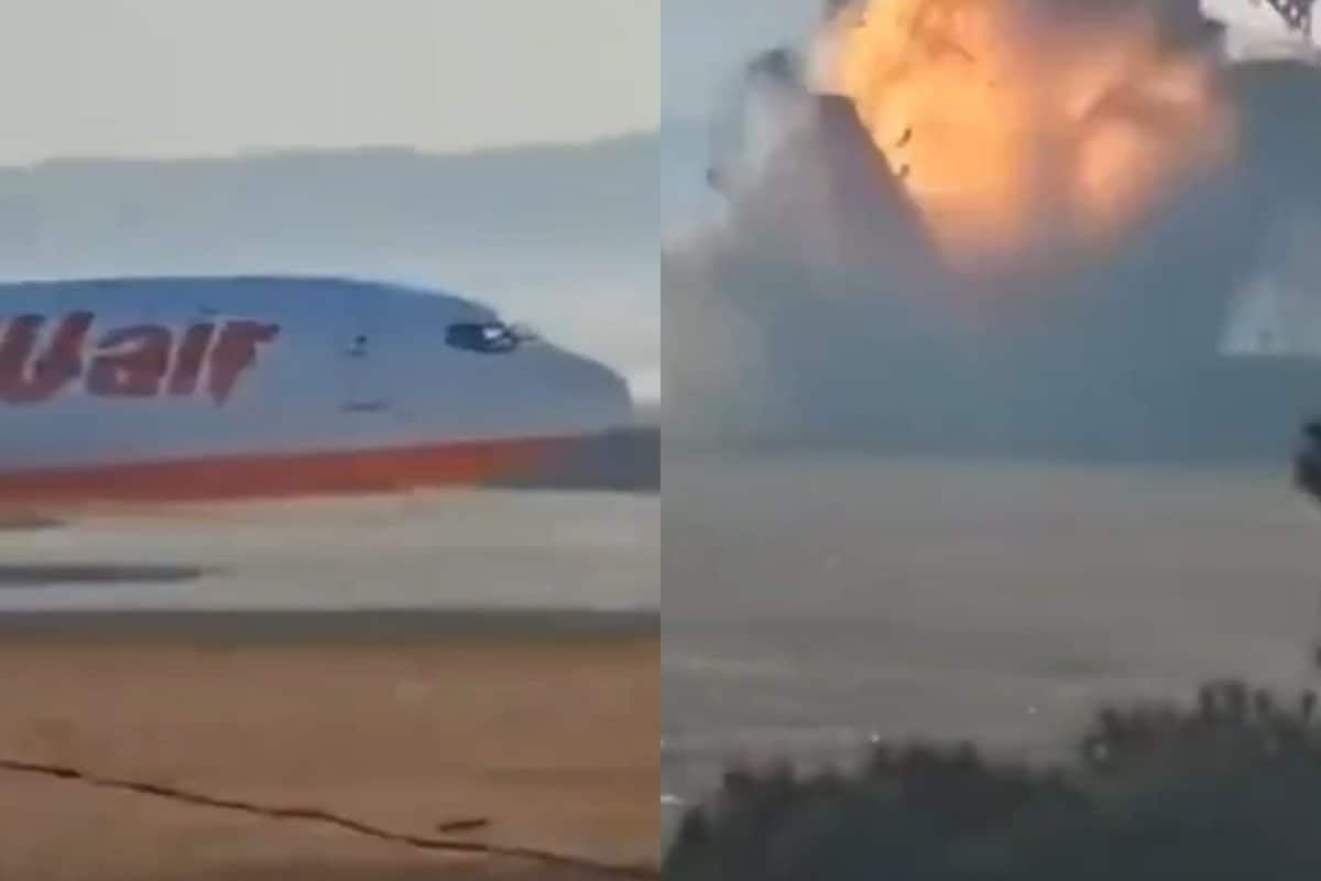 On Cam: Horrific Video Of South Korean Passenger Plane Going Up In Flames Surfaces