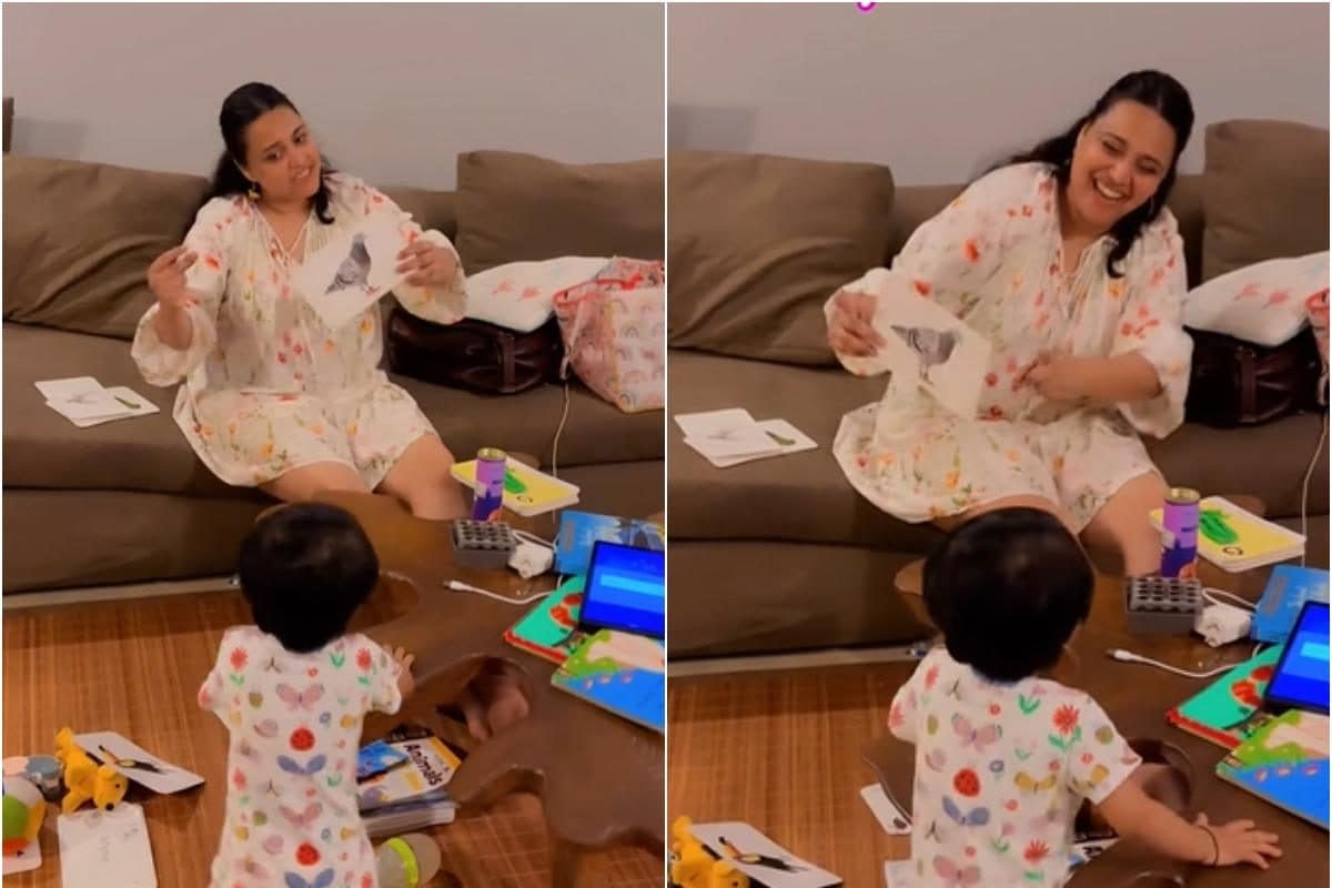 Swara Bhasker’s Filmy Twist While Teaching Daughter Raabiyaa About Birds Is Unmissable | WATCH