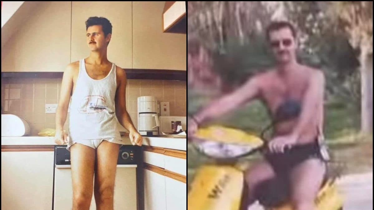 Semi-Naked Pictures Of Syria's Bashar Al-Assad Go Viral After Rebels ...