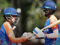 Women's U19 Asia Cup: India thrash Pakistan by 9 wickets (X/ACC) ACC Women U19 Asia Cup, ACC Women U19 Asia Cup 2024, india women cricket team, Pakistan women cricket team, India vs Pakistan, IND vs PAK