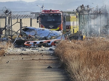 Jeju Air flight crashes in South Korea | Image/AP