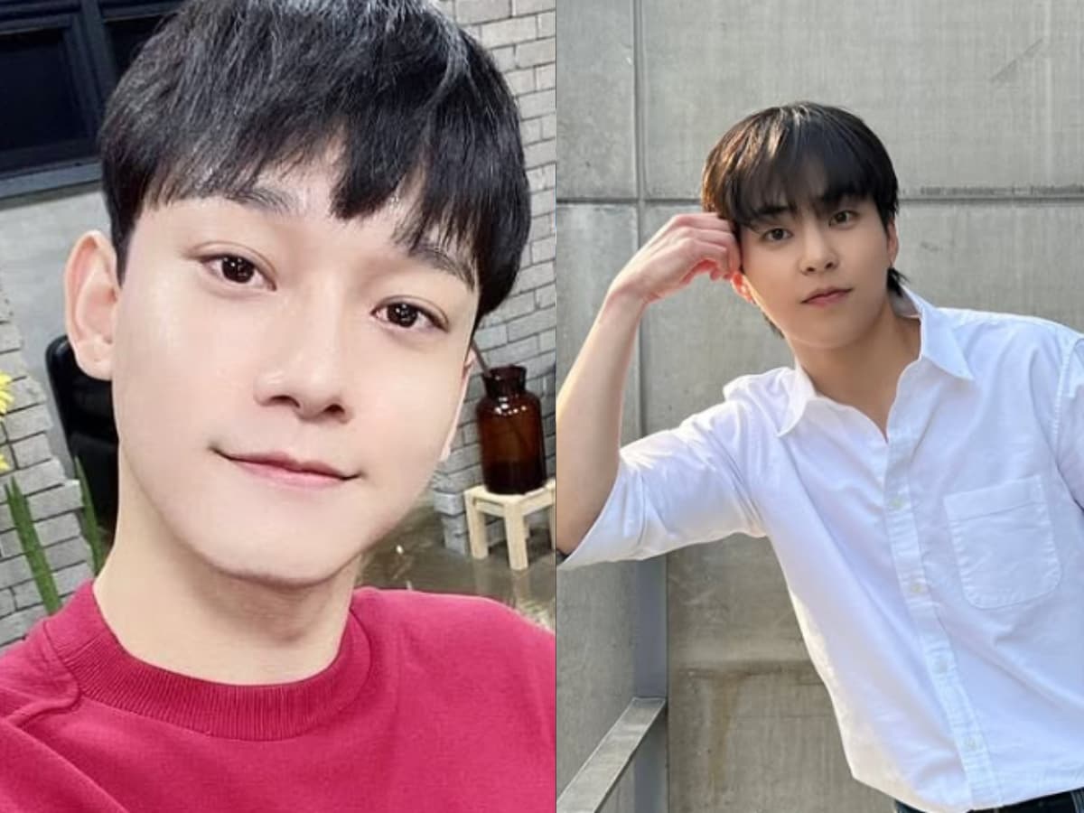 EXO's Chen, Xiumin, GOT7's BamBam And B.I Greet Fans With Namaste
