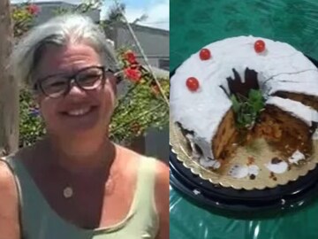 The woman who baked the cake, along with a 10-year-old girl who also ate it, remain in hospital.