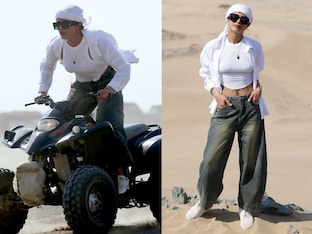 Nick Jonas and Priyanka Chopra turn the desert of Jeddah into their perfect playground! (Images: Instagram)
Nick Jonas and Priyanka Chopra turn the desert of Jeddah into their perfect playground! (Images: Instagram)