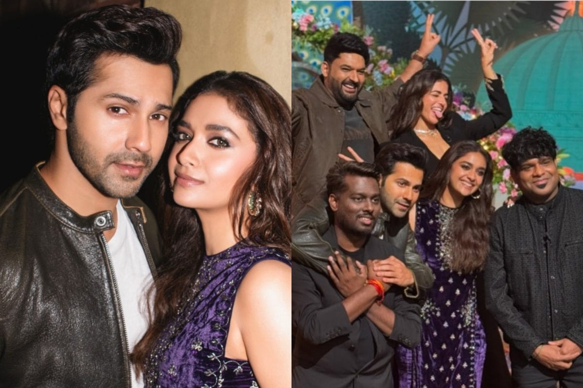 Keerthy Suresh Shares Glimpses Of Baby John Promotions With Varun Dhawan, Fans React | Photos