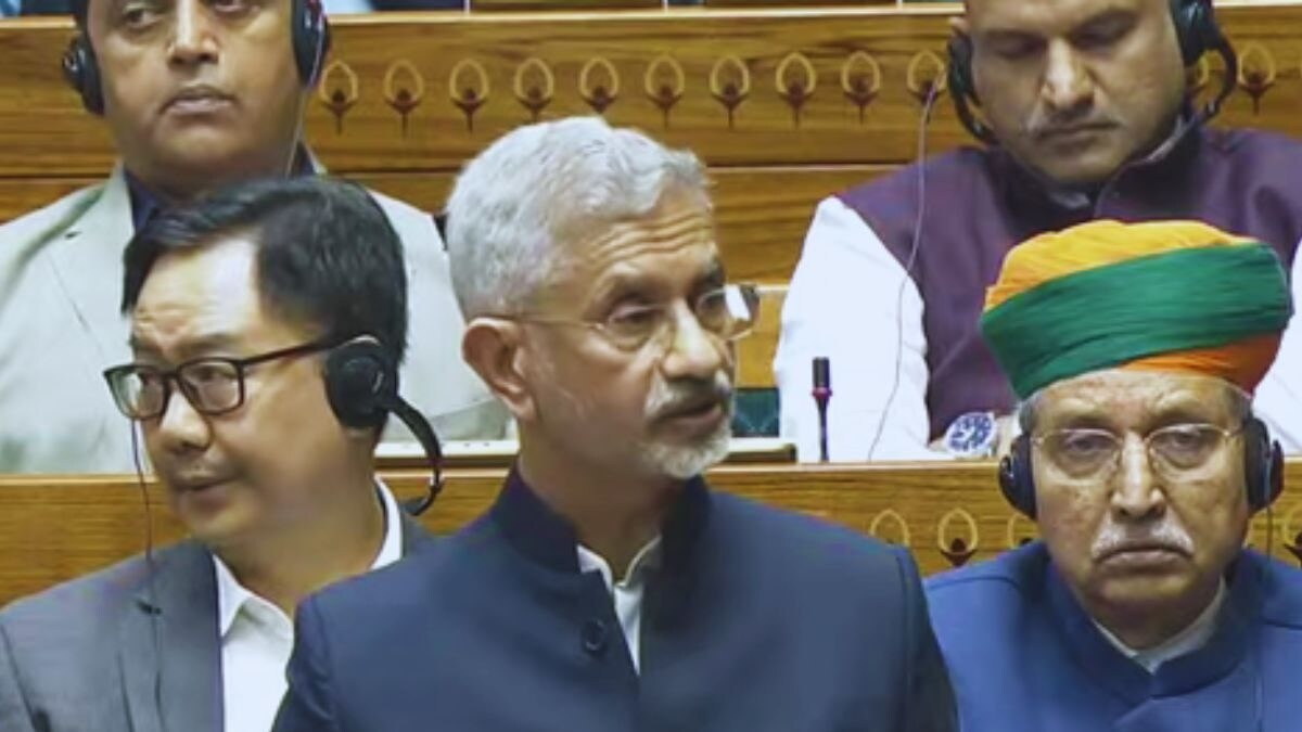 「緊張緩和の次の優先事項」：ジャイシャンカール氏は議会でインドと中国の関係改善に言及