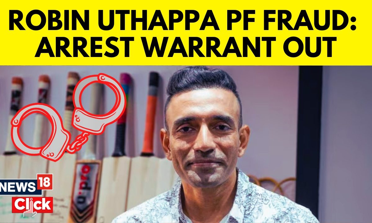 Arrest Warrant Issued Against Ex-Cricketer Robin Uthappa Over Provident Fund Fraud