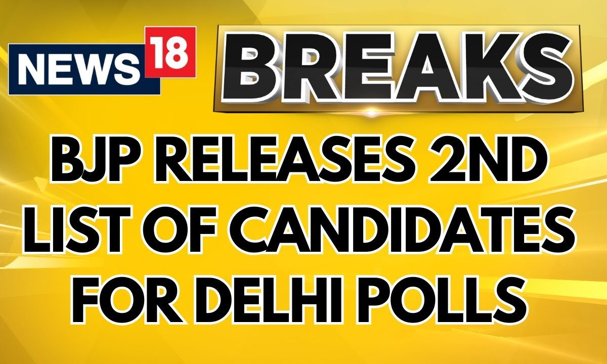 BJP releases 2nd list of candidates for #DelhiAssemblyElection2025