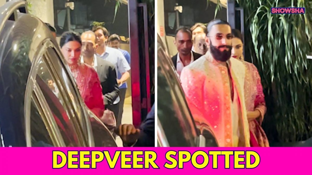 Bollywood Lovebirds Ranveer & Deepika Look Resplendent As They Rock Indian Ethnic Wear I WATCH
