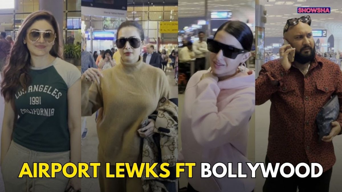 Malaika Arora, Nora Fatehi, B Praak & Shefali Jariwala Serve Easy-Breezy Airport Looks | WATCH Malaika Arora, Nora Fatehi, B Praak & Shefali Jariwala Serve Easy-Breezy Airport Looks | WATCH