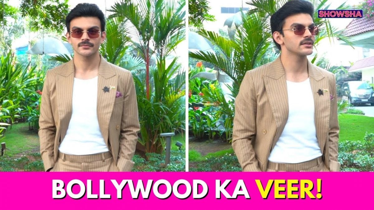 Bollywood Debutant Veer Pahariya Looks Effortlessly Cool As He Gets Papped Promoting Sky Force