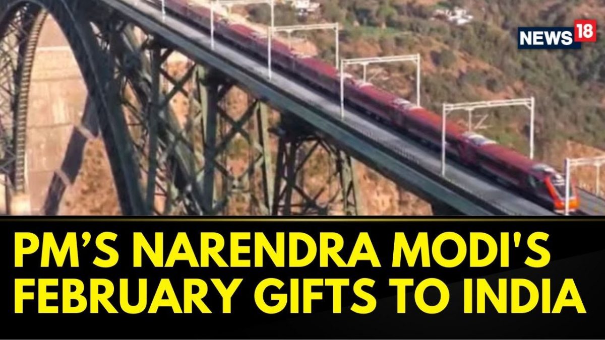 Vande Bharat To Kashmir, Bridge To Link Rameswaram | PM’s Narendra Modi's February Gifts To India Vande Bharat To Kashmir, Bridge To Link Rameswaram | PM’s Narendra Modi's February Gifts To India