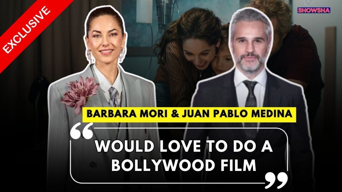 Barbara Mori, Juan Pablo Medina EXCLUSIVE: On Lucca's World, Bollywood Films & More | WATCH